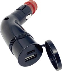 Uniwersalna ładowarka wtyczkowa USB BAAS USB10  12 V