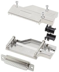 Zestaw listew żeńskich D-Sub encitech DCMR25-FK-HDS44-W-K 6355-8066-13, rzędy: 3, styki: 44, 90 °, 1 szt.