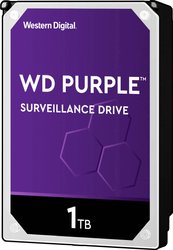 Western Digital Purple™ 1 TB  Dysk twardy wewnętrzny, 3,5'' (8,9 cm) SATA III WD10PURZ Opakowanie zastępcze