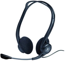 Zestaw słuchawkowy On Ear Logitech PC 960 981-000100 Stereo czarny