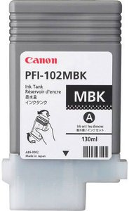 Canon atrament PFI-102MBK tusz oryginalny  Matowy czarny 0894B001