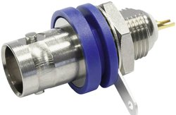 Złącze BNC Telegärtner J01001D1222 J01001D1222 złącze żeńskie do wbudowania pionowego 50 Ω 1 szt.