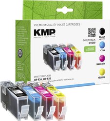 KMP atrament Combi-Pack zamiennik Zamiennik HP 934, 935, 6ZC72AE, C2P19AE, C2P20AE, C2P21AE, C2P22AE Czarny, Cyjan, Magenta, Żółty H151V 1743,8050