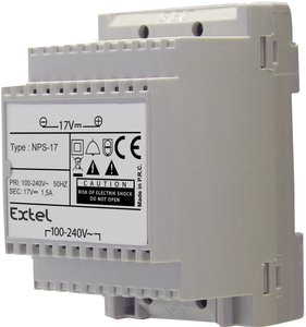 Zasilacz na szynę DIN Extel Modulo B Zasilacz na szynę DIN Extel 830461