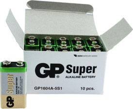 Bateria 9 V GP Batteries Super, alkaliczno-manganowe, 10 szt.