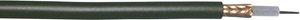 Kabel koncentryczny Bedea 10890911, Średnica zewnętrzna: 2.67 mm, RG174, 50 Ω, czarny, Produkty w metrach bieżących