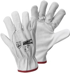 L+D worky DRIVER GLOVE 1606-11 Bydlęca skóra licowa Rękawice robocze Rozmiar rękawic: 11, XXL EN 388:2016   CAT II 1 par(a)