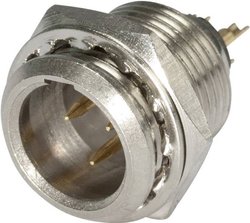 Złącze mini XLR, montażowe, męskie, 3-Pin Hicon HI-XMEM3