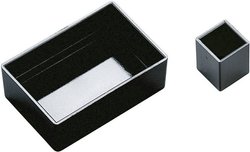 Obudowa modułowa OKW, ABS, czarny, (D x S x W) 45 x 30 x 15 mm, 1 szt.