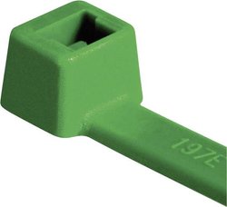 Opaska kablowa ząbkowana wewnątrz serii T T80R-N66-GN-C1 Kolor producenta: zielony HellermannTyton 116-08015 100 szt.