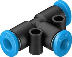Złączka T FESTO QSMT-4-100    Średnica rury: 4 mm   1 szt.