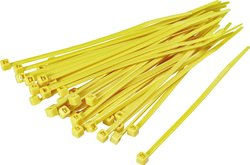 Opaska kablowa TRU COMPONENTS TC-CV100203BL 1593692, 203 mm, poliamid 6.6, 100 szt.
