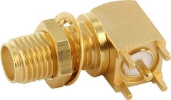 Złącze SMA Telegärtner J01151A0821 J01151A0821 złącze żeńskie do wbudowania poziomego 50 Ω 1 szt.