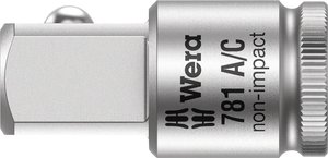 Nasadka trzpieniowa Wera 781 A/C 05042671001   Pasuje do łba o kształcie zewnętrzny kwadrat 1 szt.