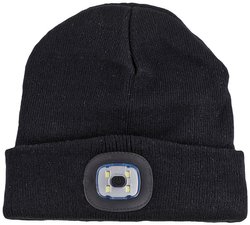 Latarka czołowa IWH Strickmütze, 120 lm, 4 h