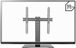 Stojak do TV, LCD SpeaKa Professional SP-5638708, Maks. udźwig: 40 kg, 61,0 cm (24'') - 106,7 cm (42'')