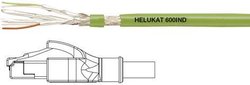 Kabel połączeniowy LAN, Ethernet przemysłowy Helukabel 806620, 1 szt., RJ45, CAT 6a, S/FTP, 2.00 m, zielony