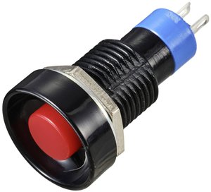 Miyama  DS-263 Red    Przełącznik wciskany  25 V/DC  3 A  WYŁ-(WŁ) 2P SPST  chwilowy        1 szt.