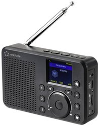 Radio internetowe Renkforce RF-IR-200 Internet, DAB+, UKW wielokrotne ładowanie czarny