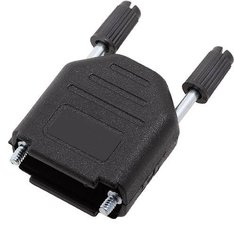 Obudowa złącza D-SUB encitech DPPK09-BK-K 6260-0101-01, tworzywo sztuczne, 180 °, 1 szt.