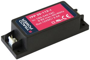 Moduł zasilacza AC/DC, zamknięty TracoPower TPP 30-112-J TPP 30-112-J 2.5 A 30 W 12 V/DC  1 szt.