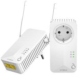 Zestaw startowy powerline Strong POWERLWF600DUOEU, Ilość interfejsów LAN:2 x