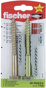 Wkręt uniwersalny Fischer 77858, 12 mm x 70 mm