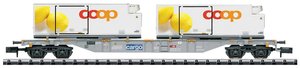 Wagon kontenerowy MiniTrix 15492 N Wagon kontenerowy spożywczy SBB