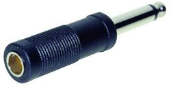Adapter jack  złącze męskie jack 6,3 mm - złącze żeńskie jack 6,3 mm Mono, Stereo TRU COMPONENTS 1559824  1 szt.