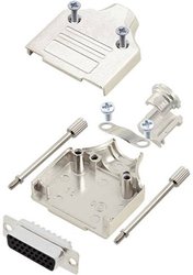 Zestaw listew żeńskich D-Sub TRU COMPONENTS TCMHDM15HDS26K 7708944, rzędy: 3, styki: 26, 180 °, 1 szt.