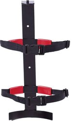 Regulowane paskiRamiona mocujące z powłoką z tworzywa sztucznego Uchwyt samochodowy do gaśnic ABC 6 kg