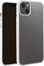 Vivanco Rock Solid Futerał backcase Apple iPhone 13 Pro przeźroczysty, biały Ładowarka indukcyjna, Odporny na wstrząsy
