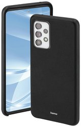 Hama Finest Sense Futerał backcase Samsung Galaxy A33 5G czarny Ładowarka indukcyjna