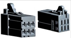 Obudowa złącza pin żeńskiego na kabel TE Connectivity DYNAMIC D-2100D 1-1318119-3, wire-to-board, piny: 6, 5 A, 1 szt.