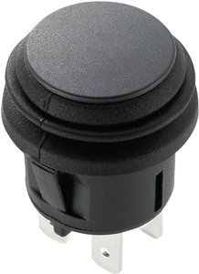 Przełącznik wciskany TRU COMPONENTS TC-R13-527B2-02 1588074, 20.2 mm, 250 V/AC, 6 A, 1 szt.