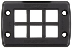 Przepust kablowy CONTA-CLIP KDS-Set 6/10 BK 28603.4, (D x S x W) 106 x 70 x 19.6 mm, poliamid 6.6, 1 szt.
