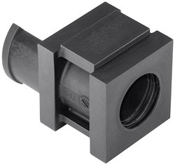 Pojedyncza wylewka HellermannTyton VP-S_13-14_Ins-sgl-PL-BK (20) 440-00015, (D x S x W) 21.10 x 21.10 x 21.80 mm, tworzywo sztuczne, 20 szt.