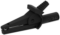 Zacisk krokodylowy Electro PJP 5002/LM-IEC-CD1-N 5002/LM-IEC-CD1-N Maksymalny zakres zacisku: 9 mm Długość: 51 mm czarny 1 szt.
