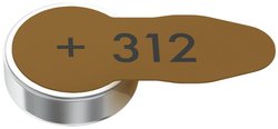 Ogniwo guzikowe Varta Hearing Aid Batteries 312 Bli 6 cynkowo-powietrzne  1.4 V 6 szt.