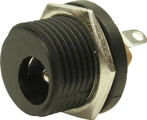 Złącze męskie niskonapięciowe Cliff FC681474 złącze żeńskie do wbudowania pionowego  5.8 mm 1 szt.