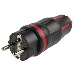 Wtyczka z uziemieniem PCE 05721-sr, IP54