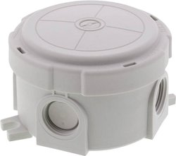 Skrzynka przyłączeniowa Wiska COMBI 304 LG, IP66/IP67, (D x S x W) 100 x 89 x 57 mm, szary, 5 szt.