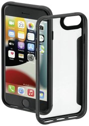 Hama Metallic Frame Cover Apple iPhone 7, iPhone 8, iPhone SE 2020, iPhone SE 2022 przeźroczysty, czarny