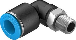 Złączka kątowa FESTO QSL-1/8-10 Średnica rury: 10 mm Rozmiar gwintu: R1/8 1 szt.