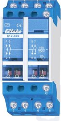 4-biegunowy elektromechaniczny przełącznik impulsowy 16A 230V. 4 styki NO 16A / 250V AC Eltako 21400030 Przełącznik przepięciowy S12-400-230V, 2300 W, 10 A