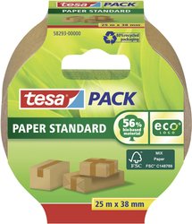 Taśma pakowa tesa 58293 STANDARD ecoLogo® (D x S) 25 m x 38 mm 25 m 1 szt.