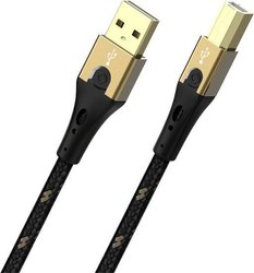 Kabel Kabel USB USB 2.0 Oehlbach D1C9544 Złącze męskie USB-A, Złącze męskie USB-B 5.00 m