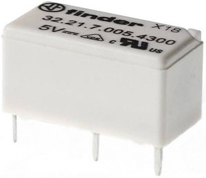 Przekaźnik drukowany Finder 32.21.7.024.2300 32.21.7.024.2300, monostabilny, 1 cewka, 400 V/AC, 6 A, 1 szt.