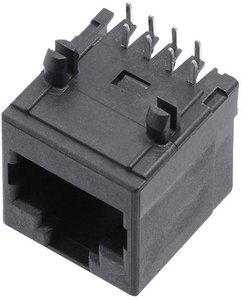 Złącze męskie RJ encitech RJJU-88-142-E7H-021 3257-0008-02, RJ45, CAT 6, piny:8P8C, 1 szt.