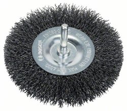 Szczotka tarczowa, 100 mm, 0,3 mm, 4500 obr./min, 10 mm Bosch Accessories N/A N/A Ø trzonka 6 mm 1609200273 1 szt.